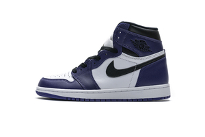 白紫脚趾 XP版乔丹1代篮球鞋运动鞋 555088-500 Air Jordan 1 High OG “Court Purple