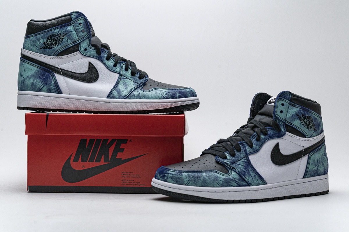 扎染 PRO版乔丹1代篮球鞋运动鞋CD0461-100 Air Jordan 1“Tie-Dye” 005.jpg
